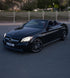 Mercedes C43 Convertible Black Turbo Plus Car Rental