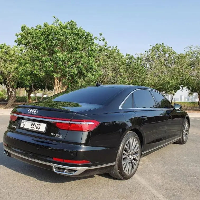 AUDI A8L 2020 (BLACK) five luxury car rental