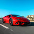 LAMBORGHINI HURACAN EVO 2021 (RED) five luxury car rental