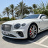 BENTLEY GT 2022 FIRST EDITION (WHITE) five luxury car rental