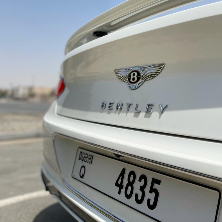 BENTLEY GT 2022 FIRST EDITION (WHITE) five luxury car rental