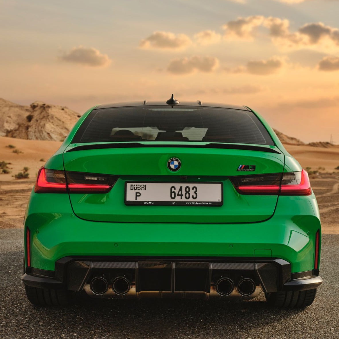 BMW COMPETITION 2022 (LEMON) five luxury car rental
