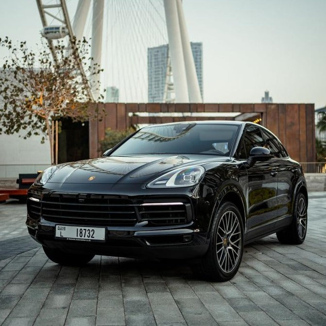 PORSCHE CAYENNE 2021 (BLACK) five luxury car rental
