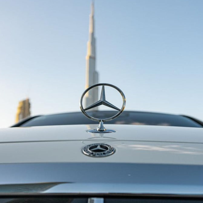 MERCEDES S CLASS 2021 (WHITE) five luxury car rental